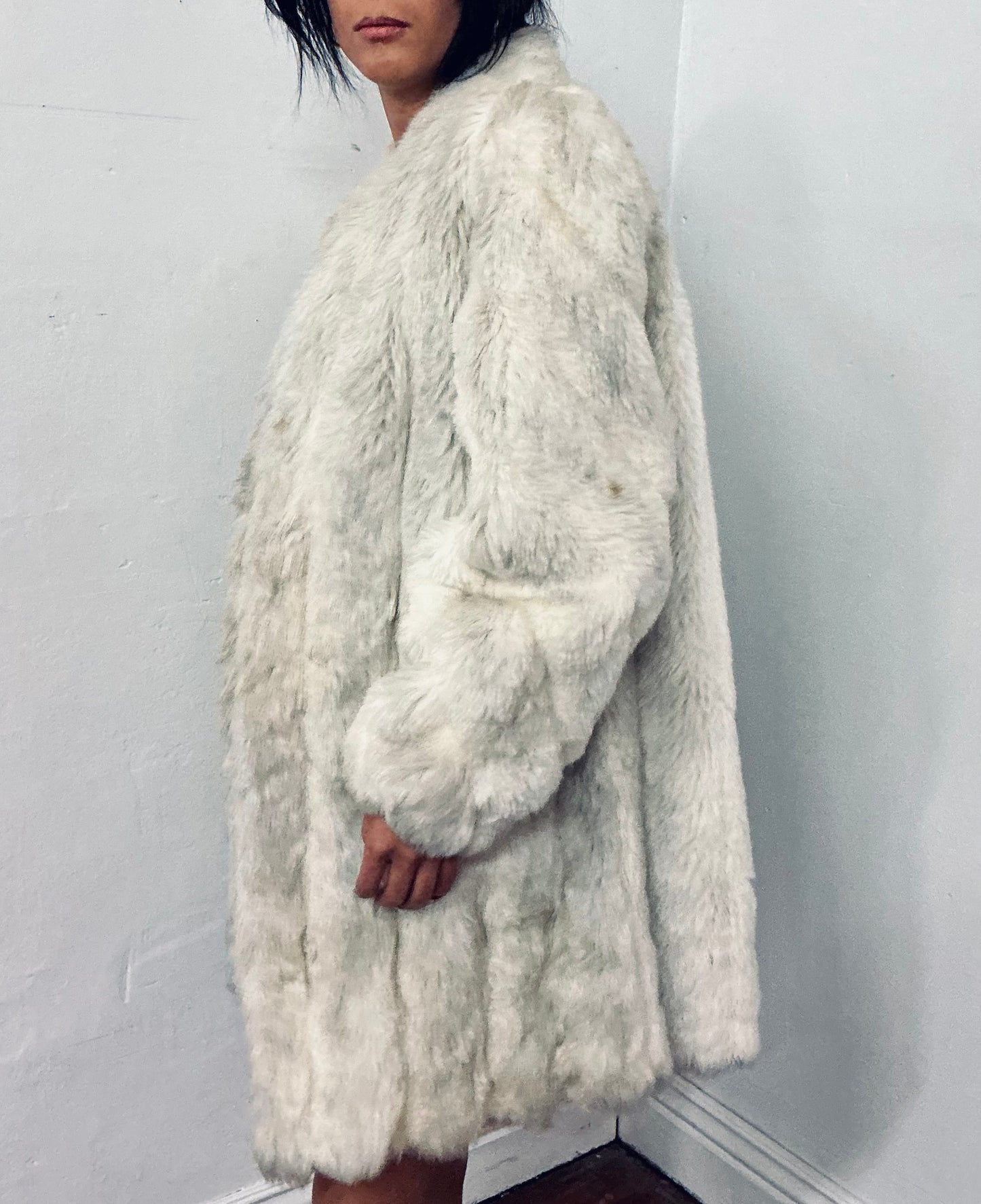 Jordache vintage faux fur coat