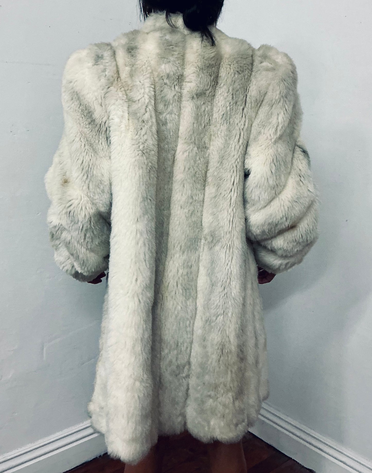 Jordache vintage faux fur coat