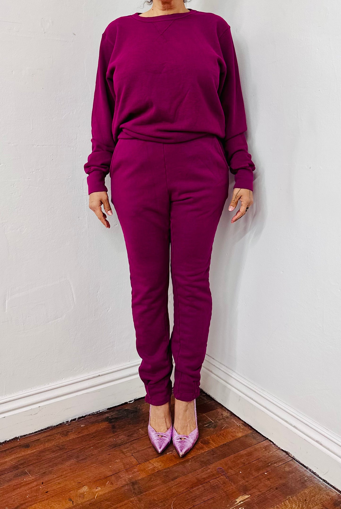Ragtofab joggers pants  wine