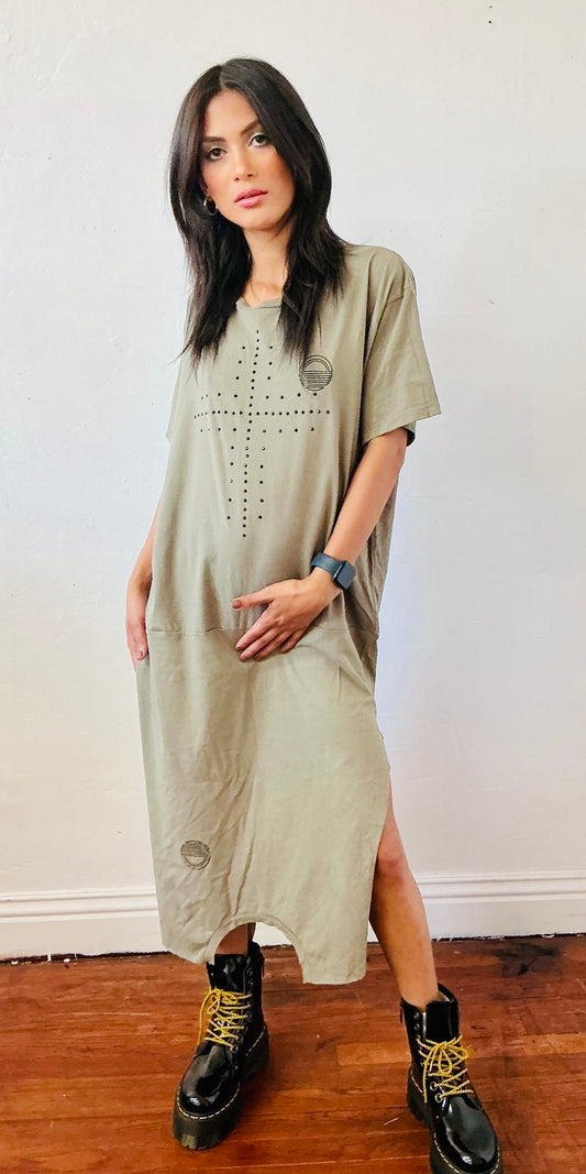 Re worked two T shirt dress.