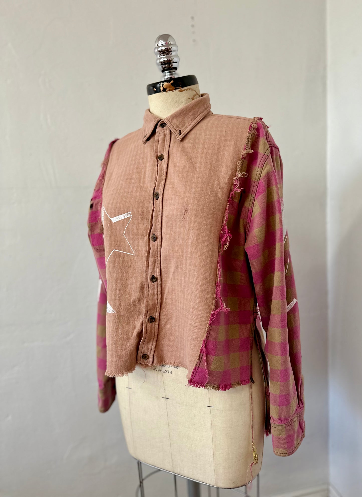 Ragtofab Upcycle Pink and brown