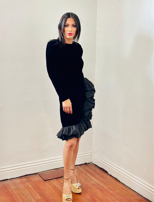 Morton Myles for the warrens 80s Vintage cocktail dress