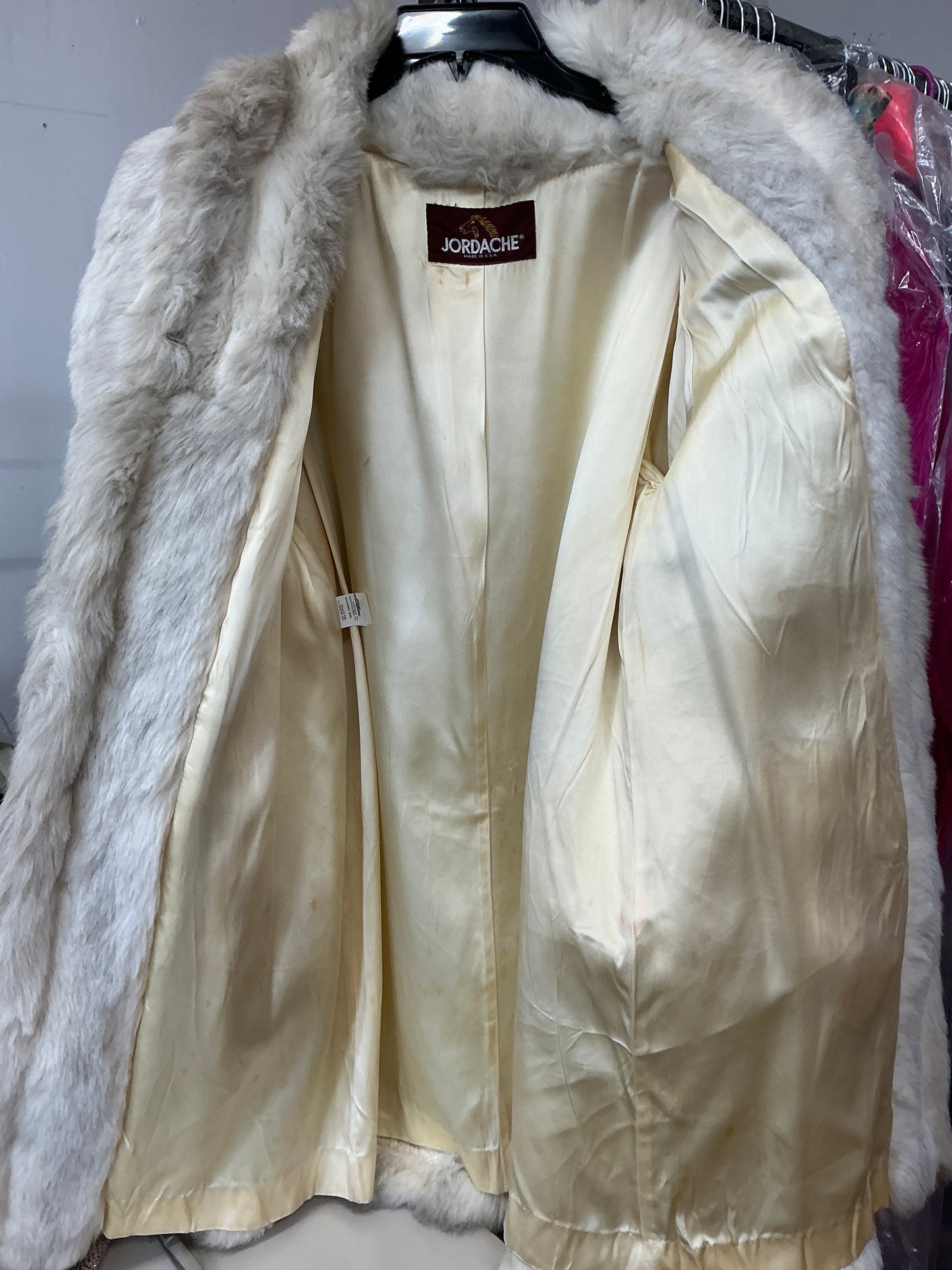 Jordache vintage faux fur coat