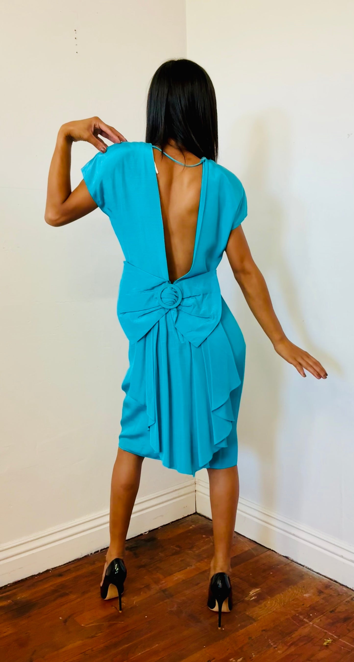 Cashlee California Vintage Dress 80s