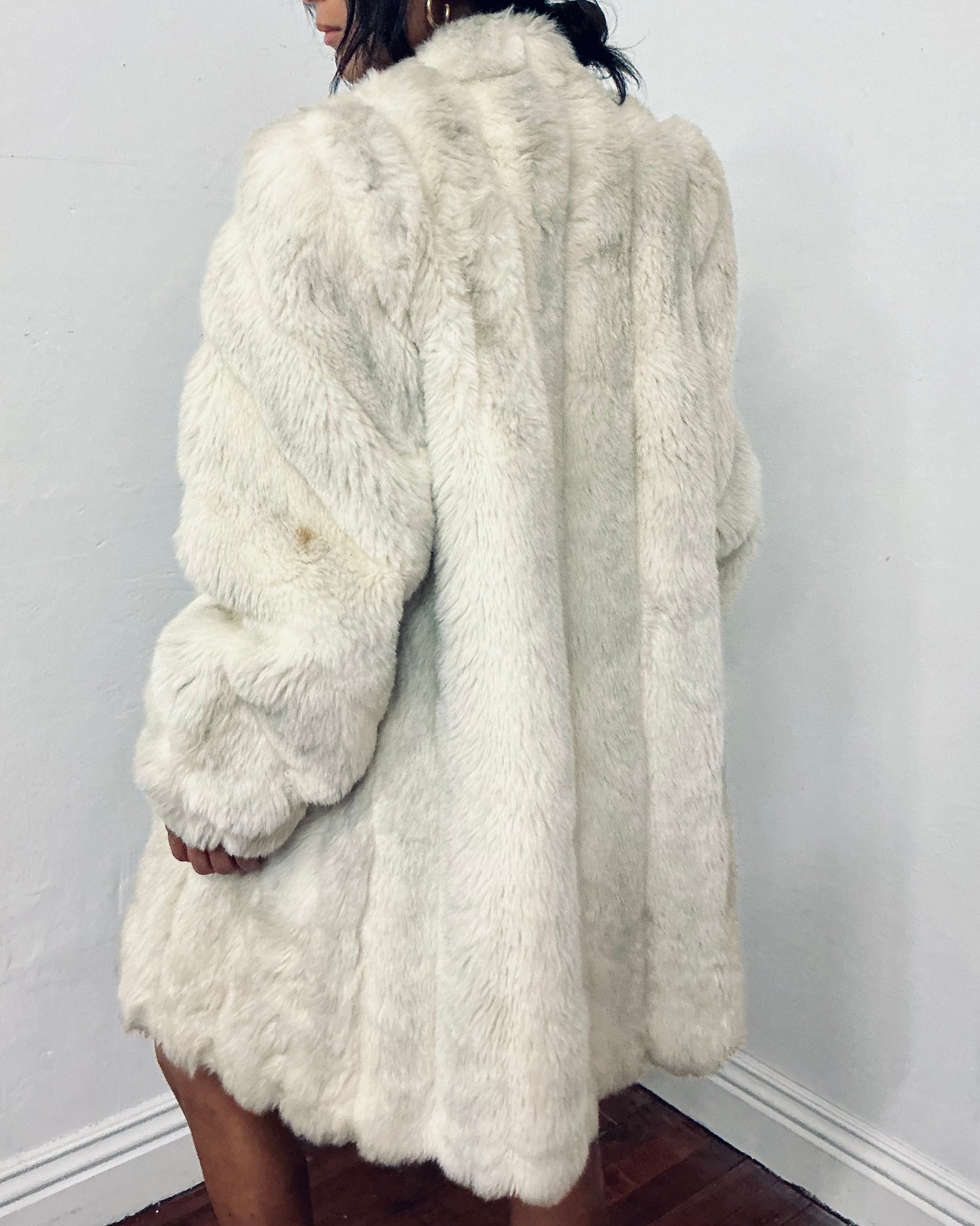 Jordache vintage faux fur coat
