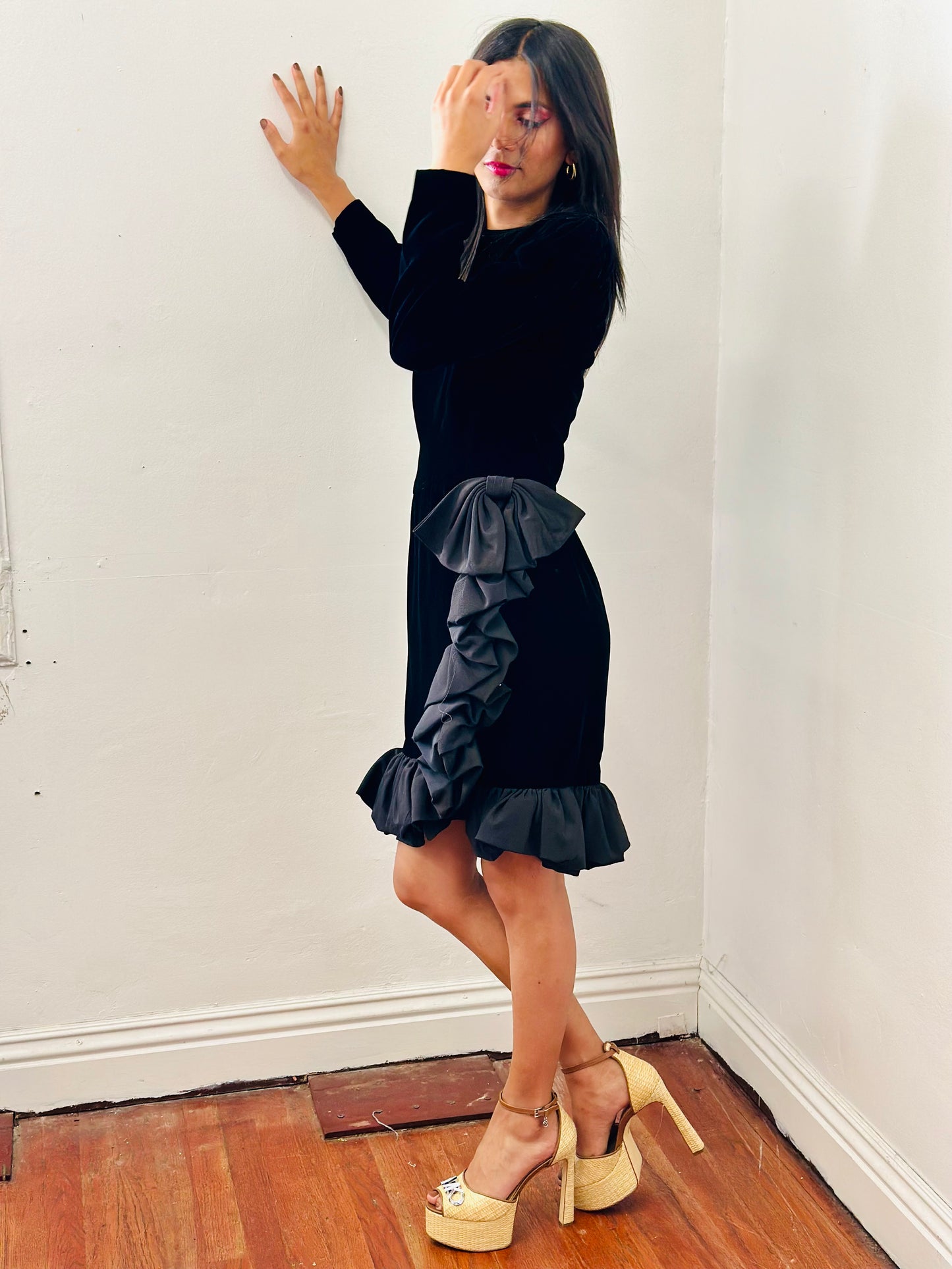 Morton Myles for the warrens 80s Vintage cocktail dress