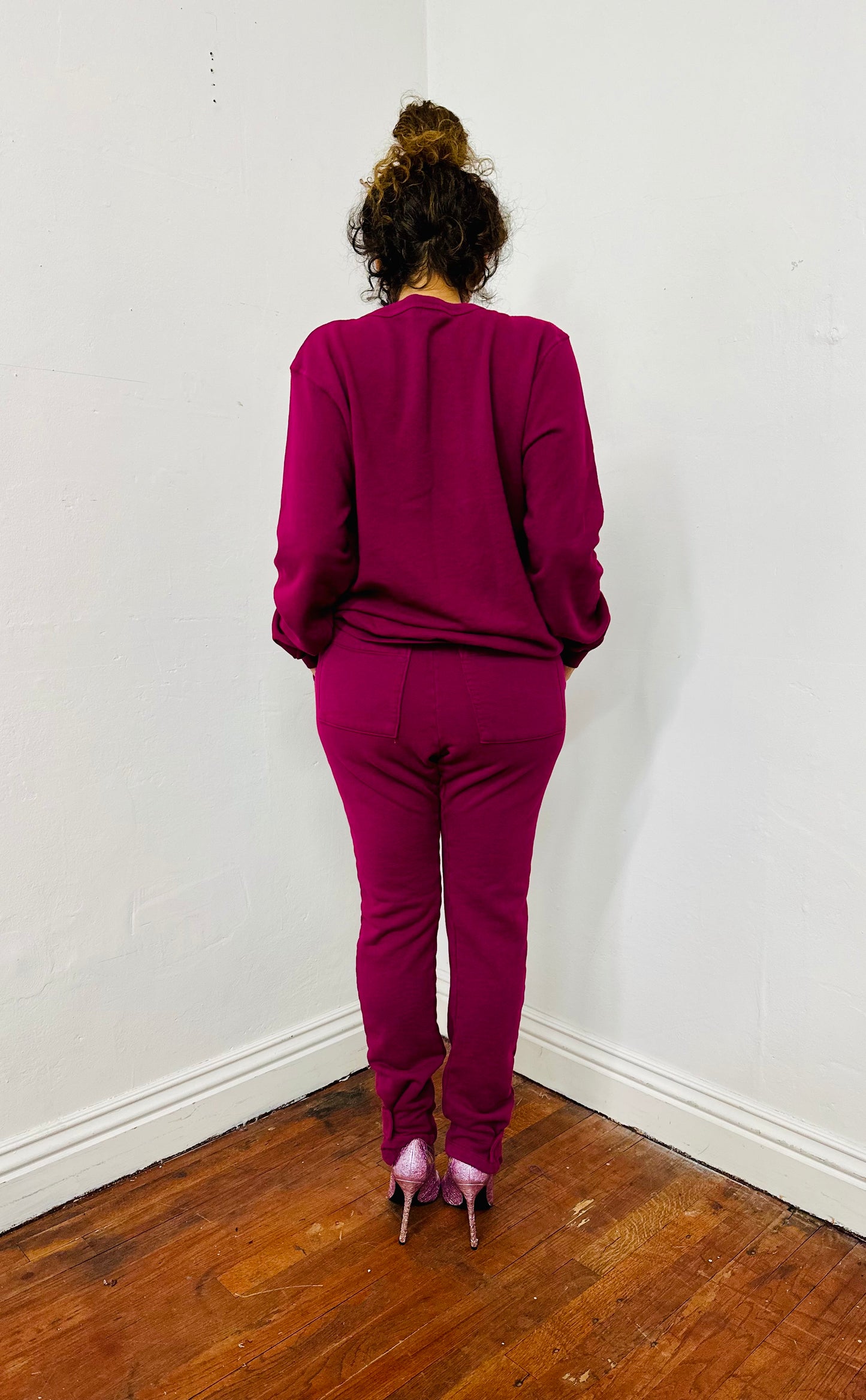 Ragtofab joggers pants  wine