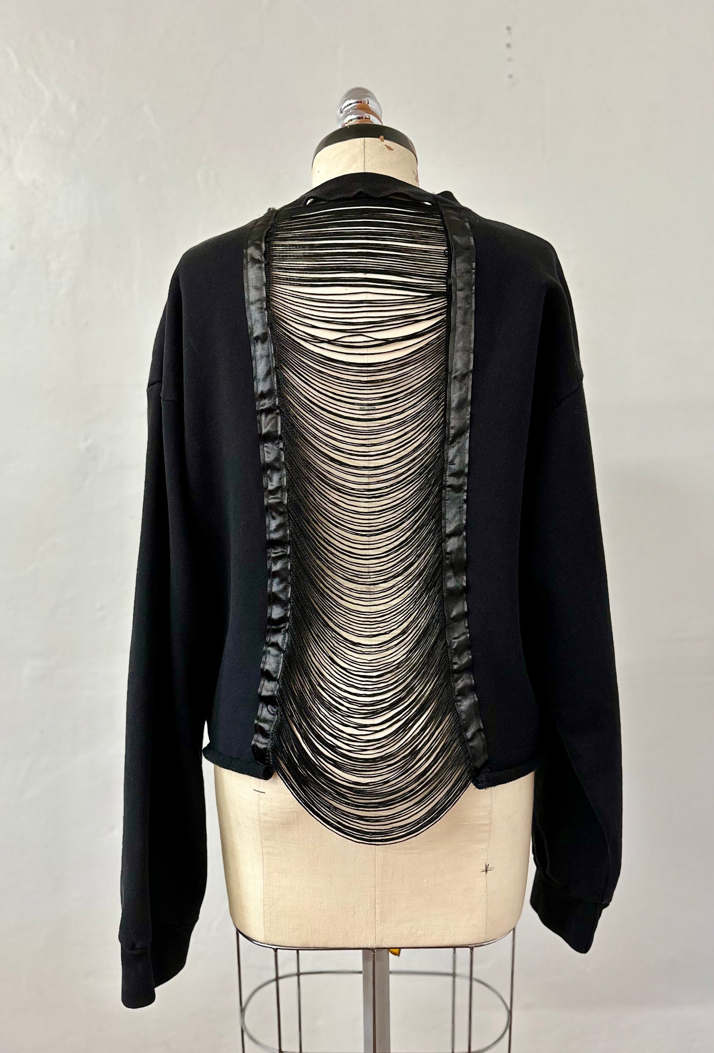 Ragtofab Upcycle long sleeve sweatshirt