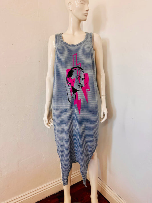 Ragtofab two-tank printed dress