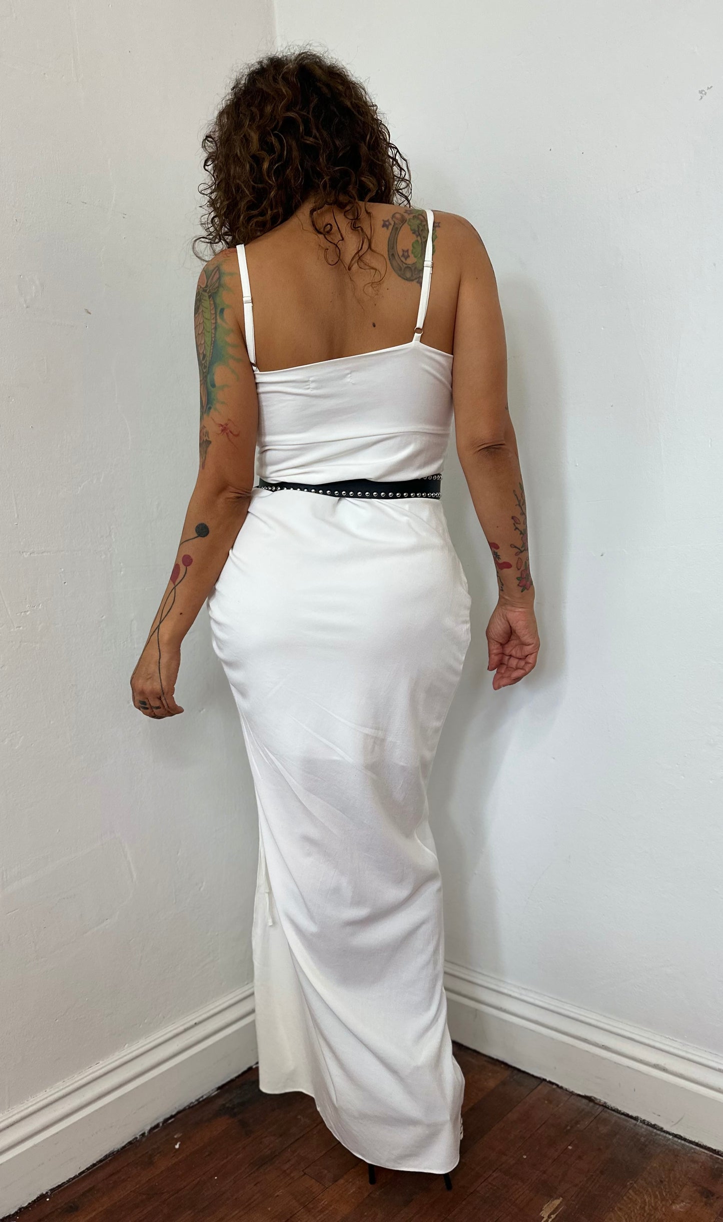 Ragtofab Dress White summer Fashion