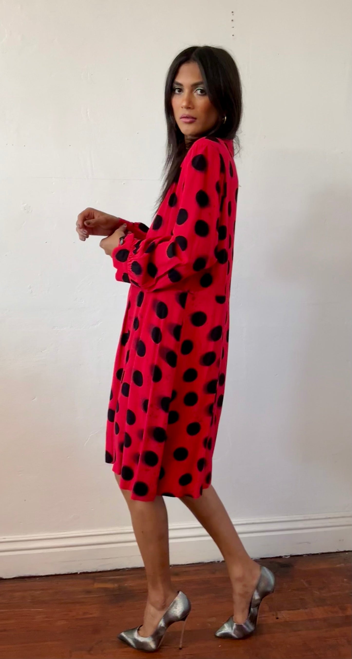 Liz Claiborne Short sleeve midi petite women’s