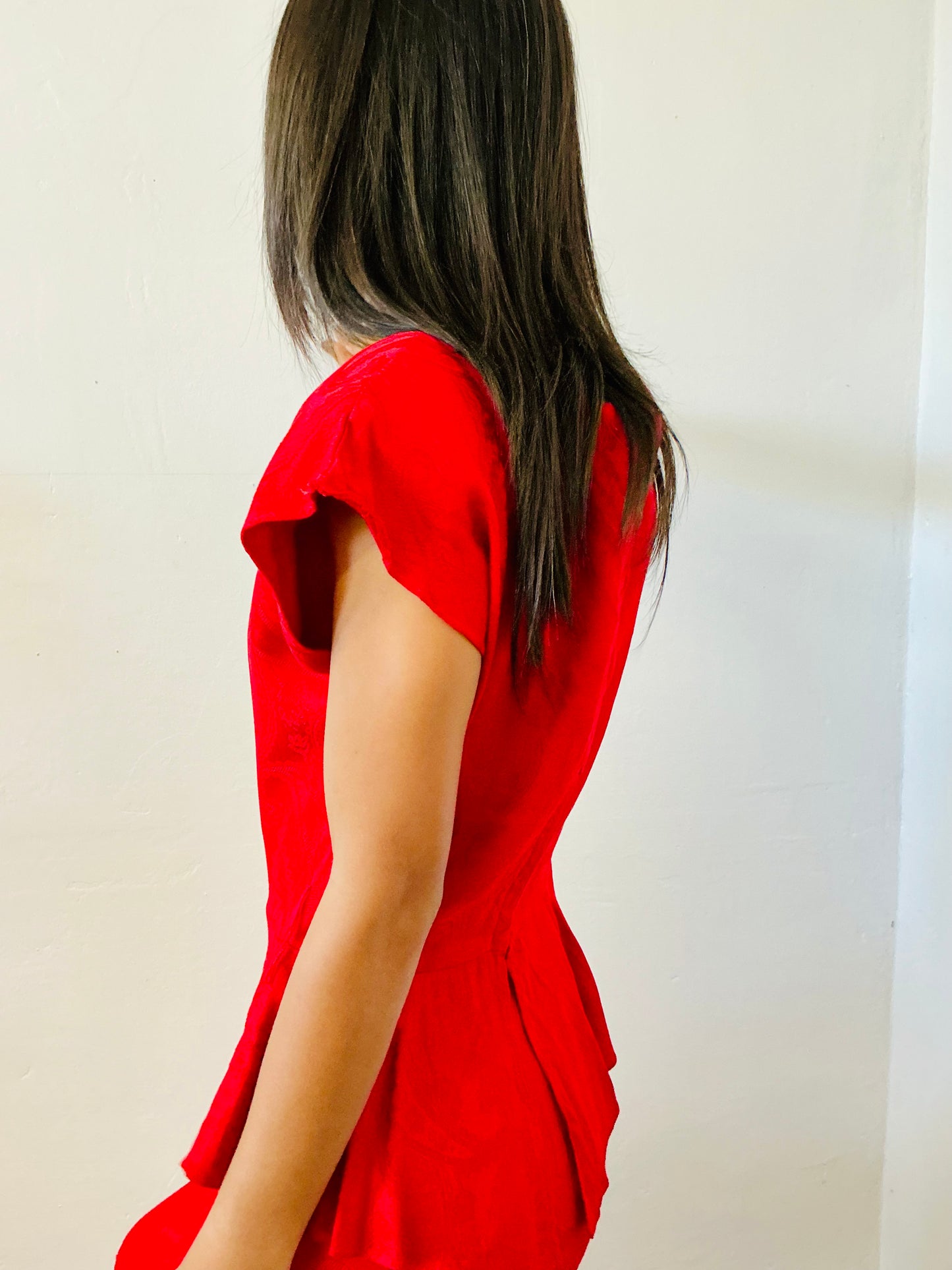 All That Jazz Party Dress 80s Vintage