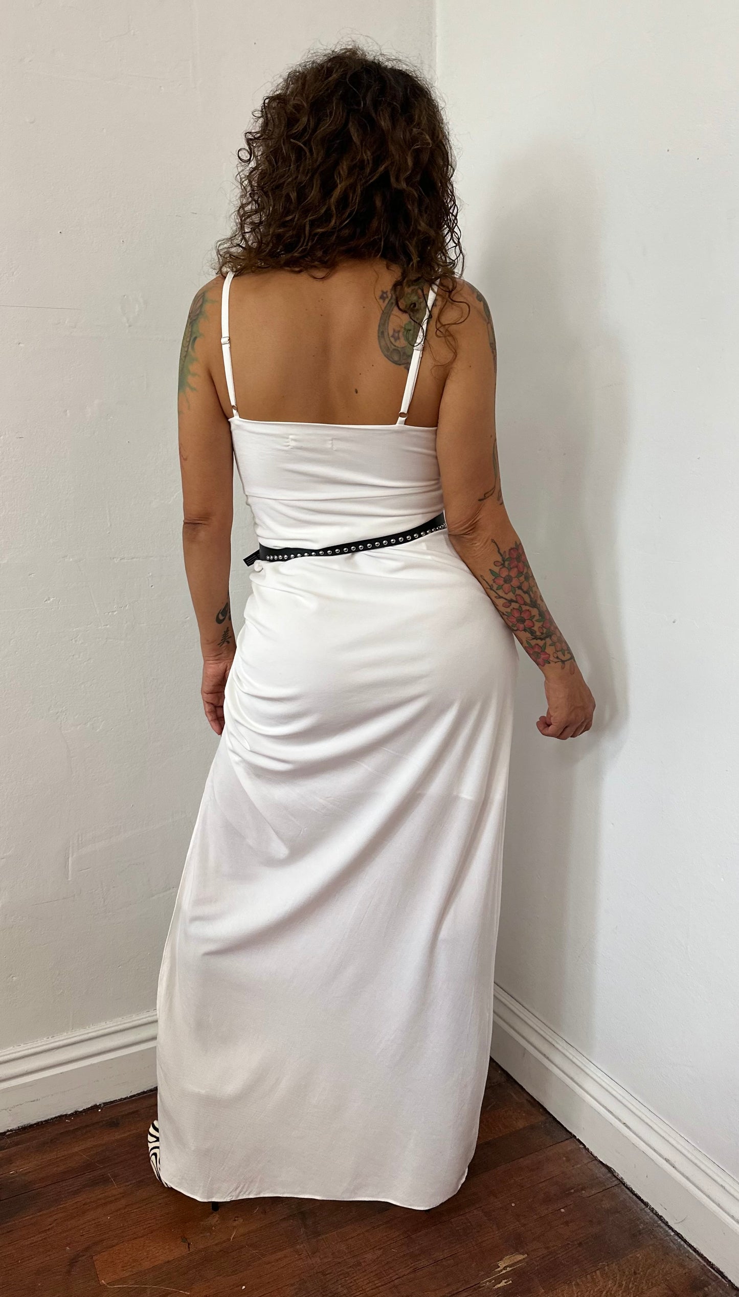 Ragtofab Dress White summer Fashion