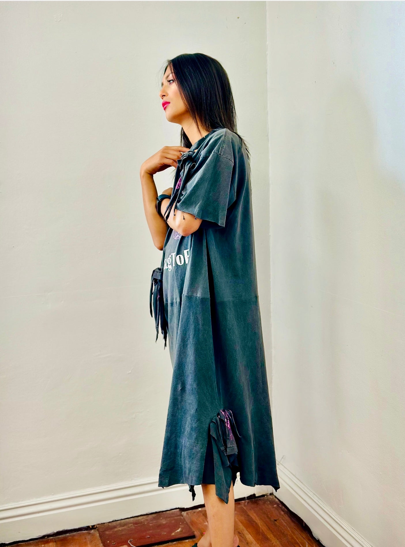 Re worked two T shirt dress.