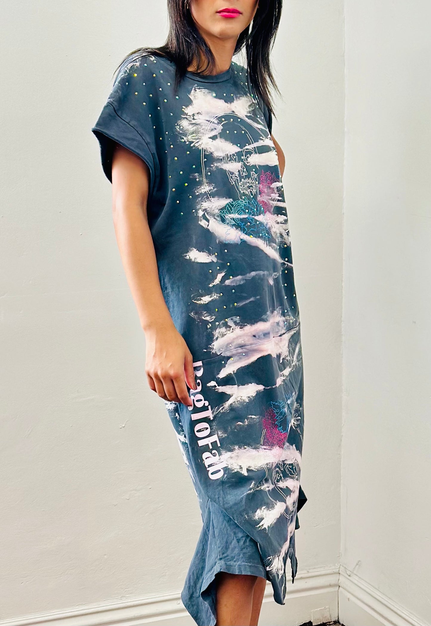 Re worked two T shirt dress.