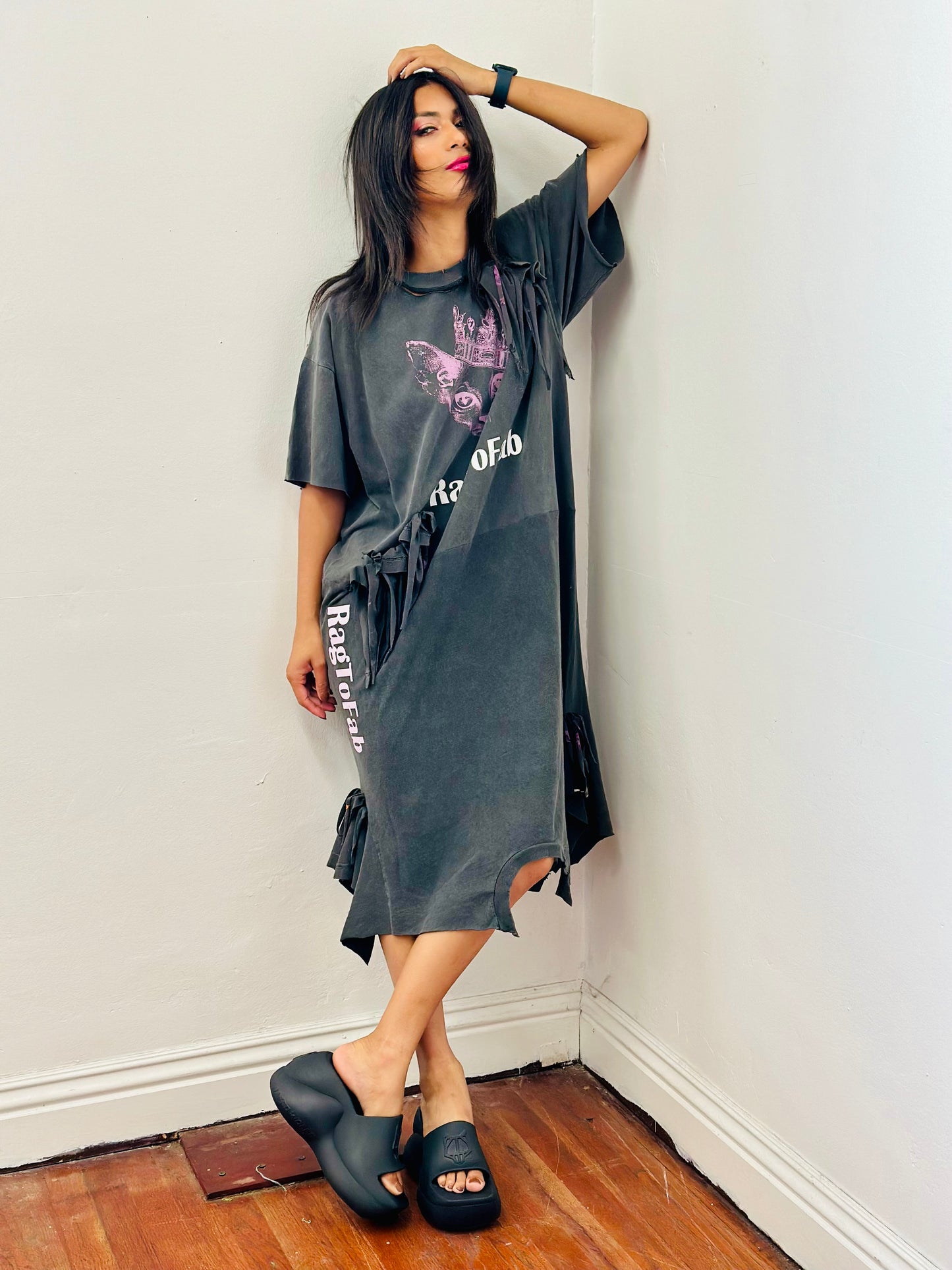 Re worked two T shirt dress.