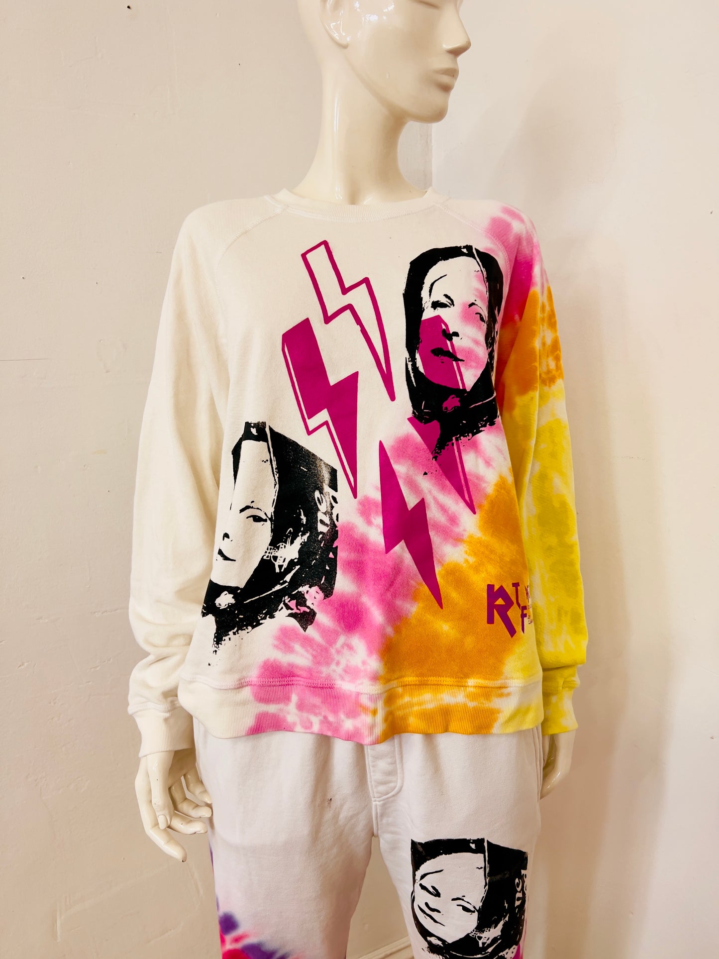 Ragtofab printed pull over