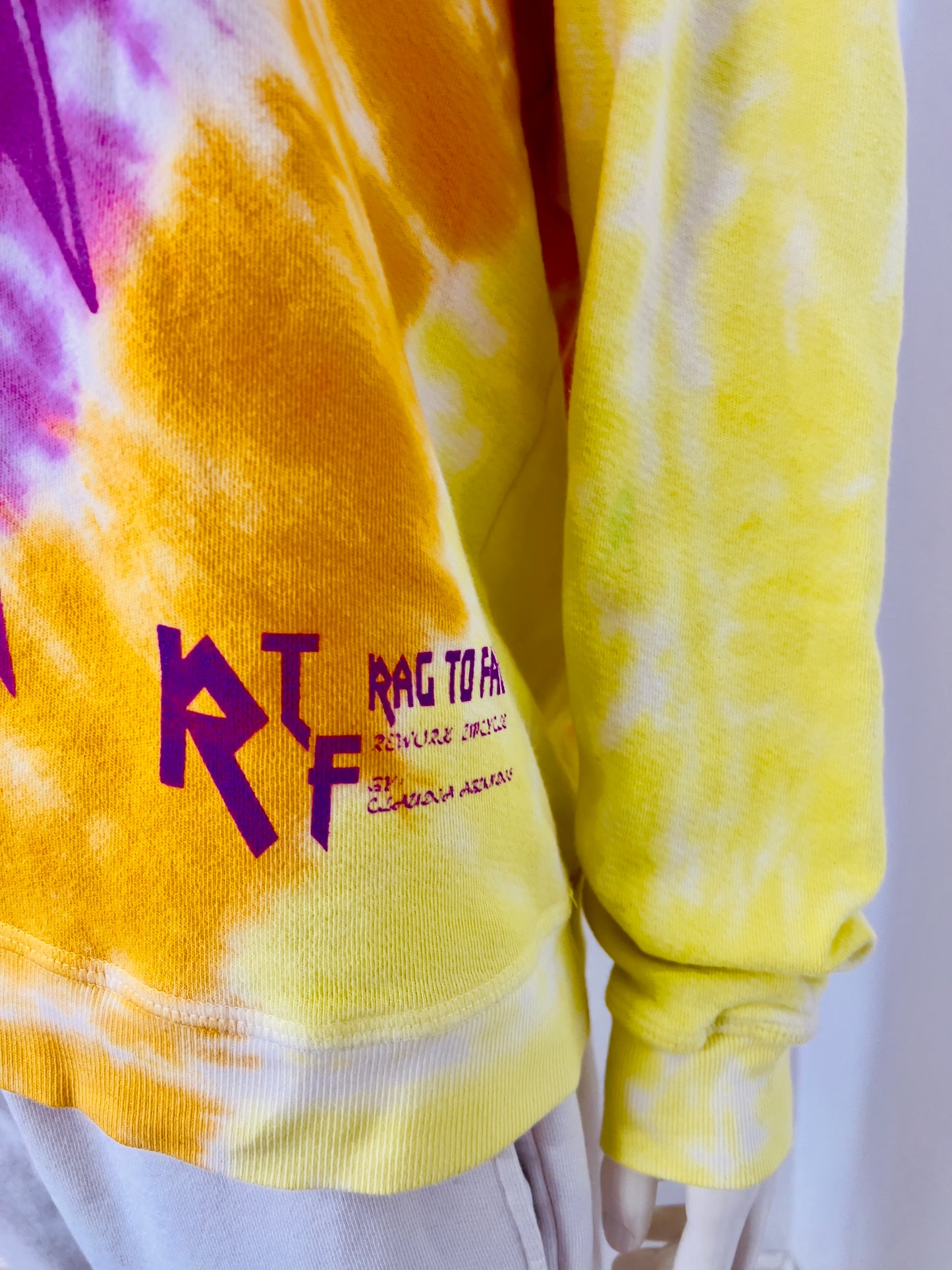 Ragtofab printed pull over