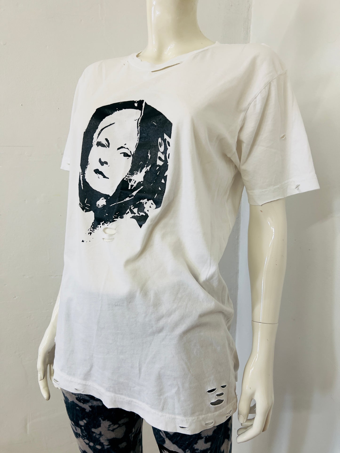 Ragtofab printed distress tee