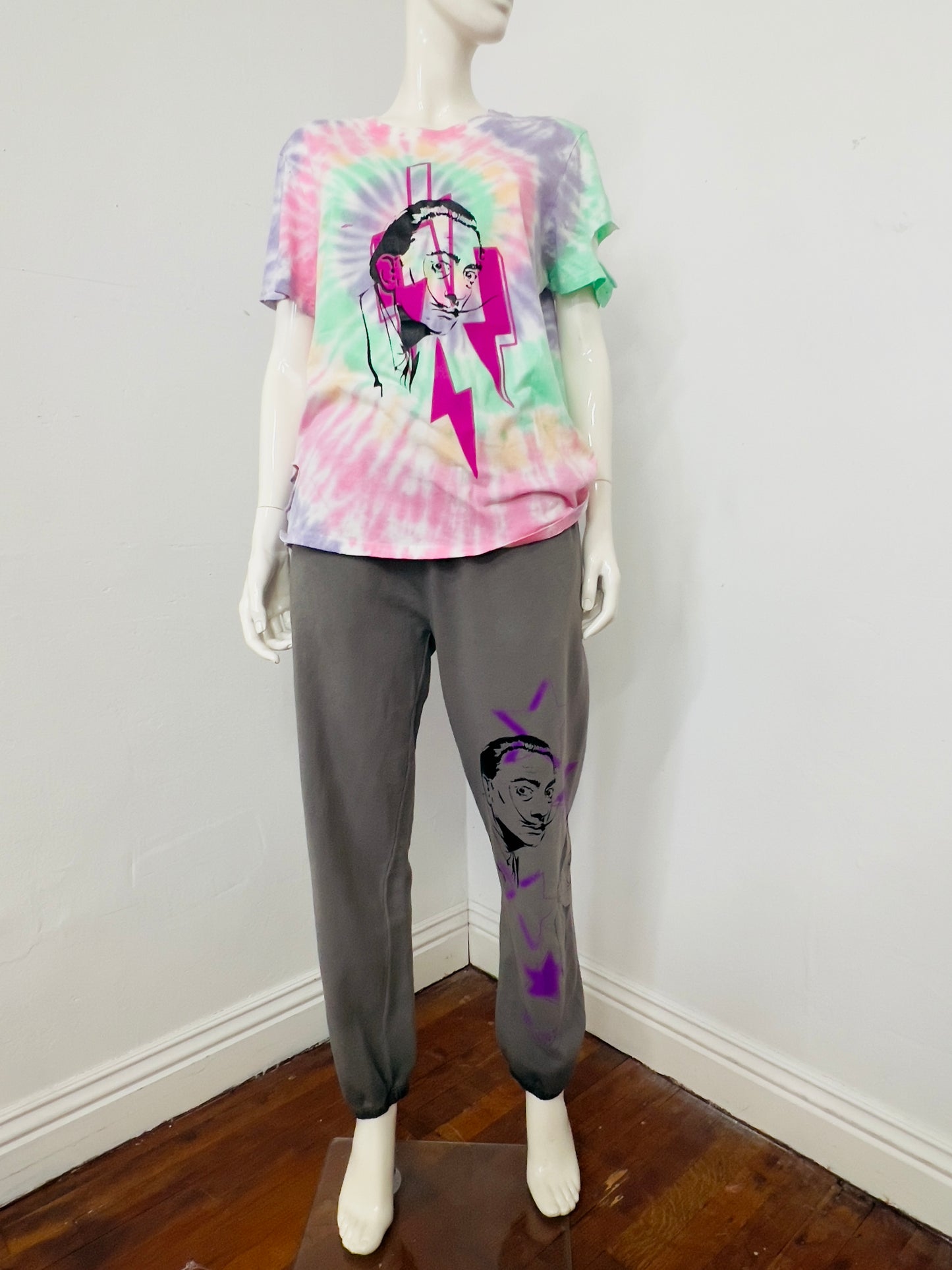 Ragtofab screen printed jogger