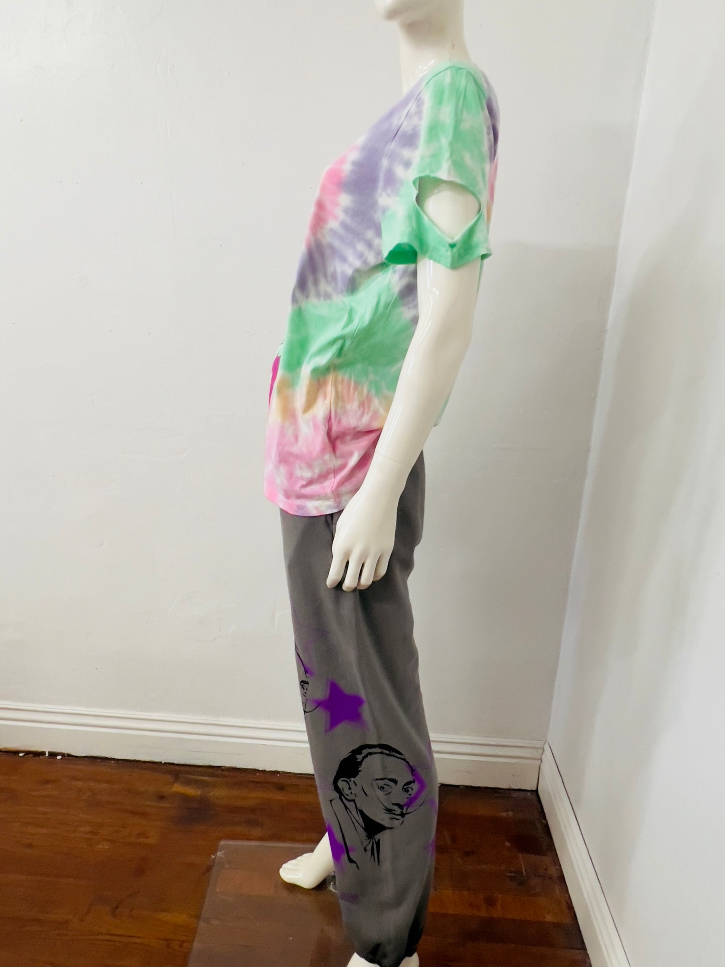 Ragtofab screen printed jogger