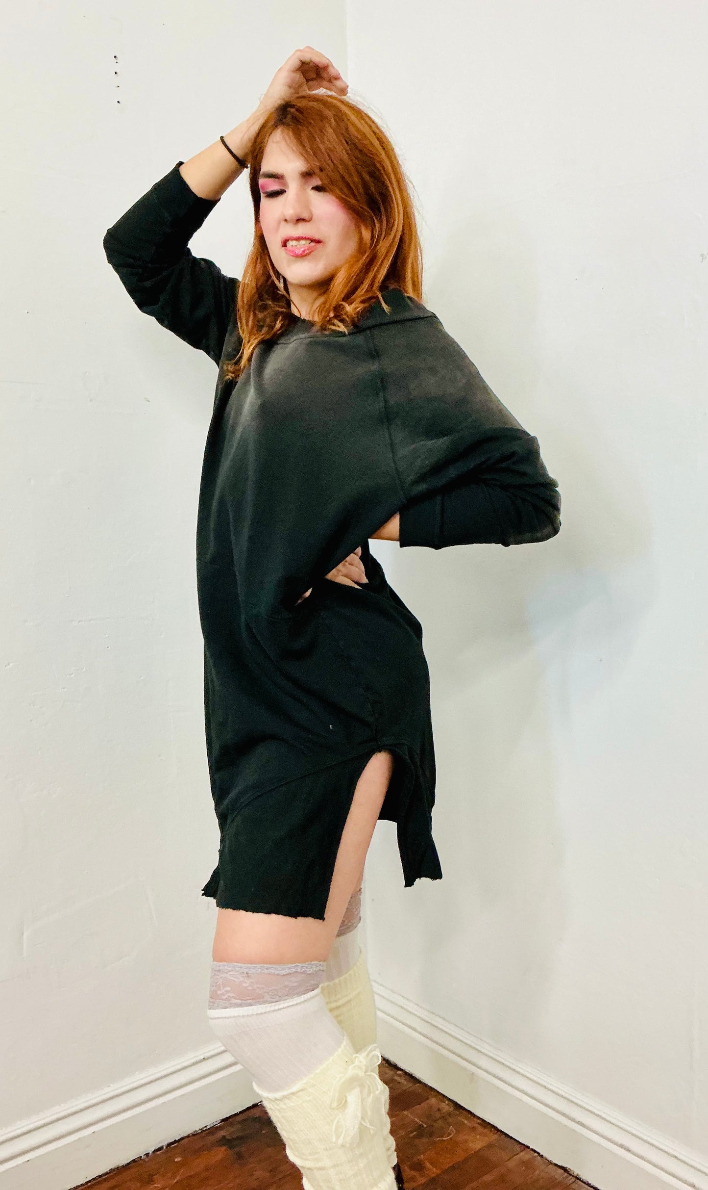 Re worked pull over dress.