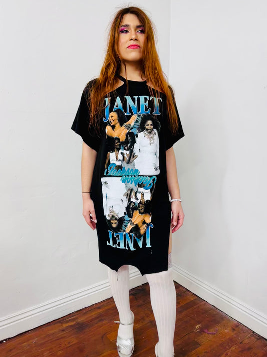 Janet Jackson Reworked Two tee dress