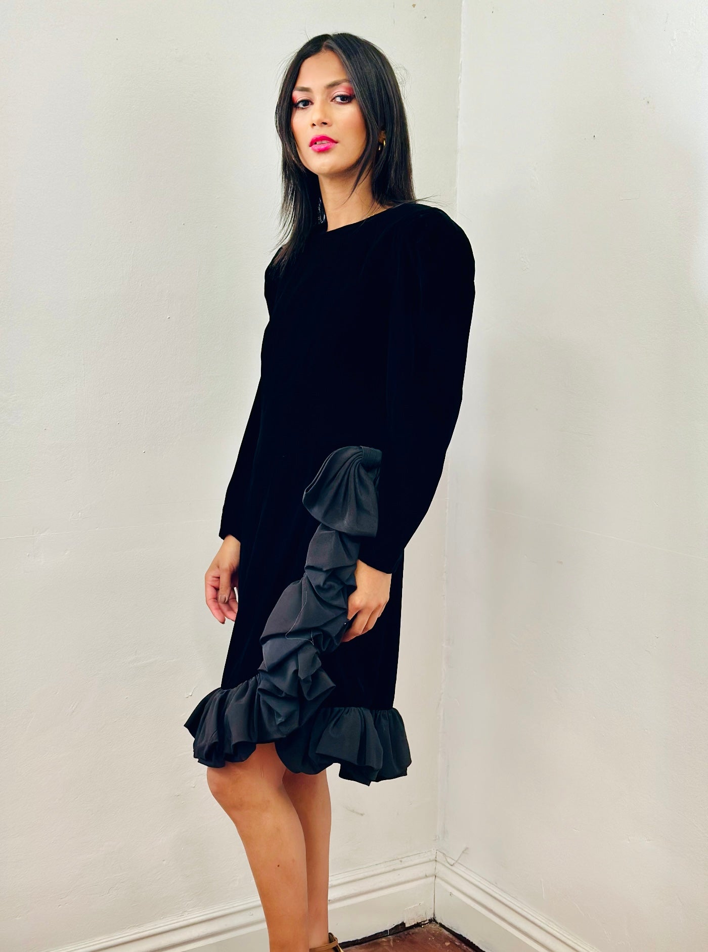 Morton Myles for the warrens 80s Vintage cocktail dress