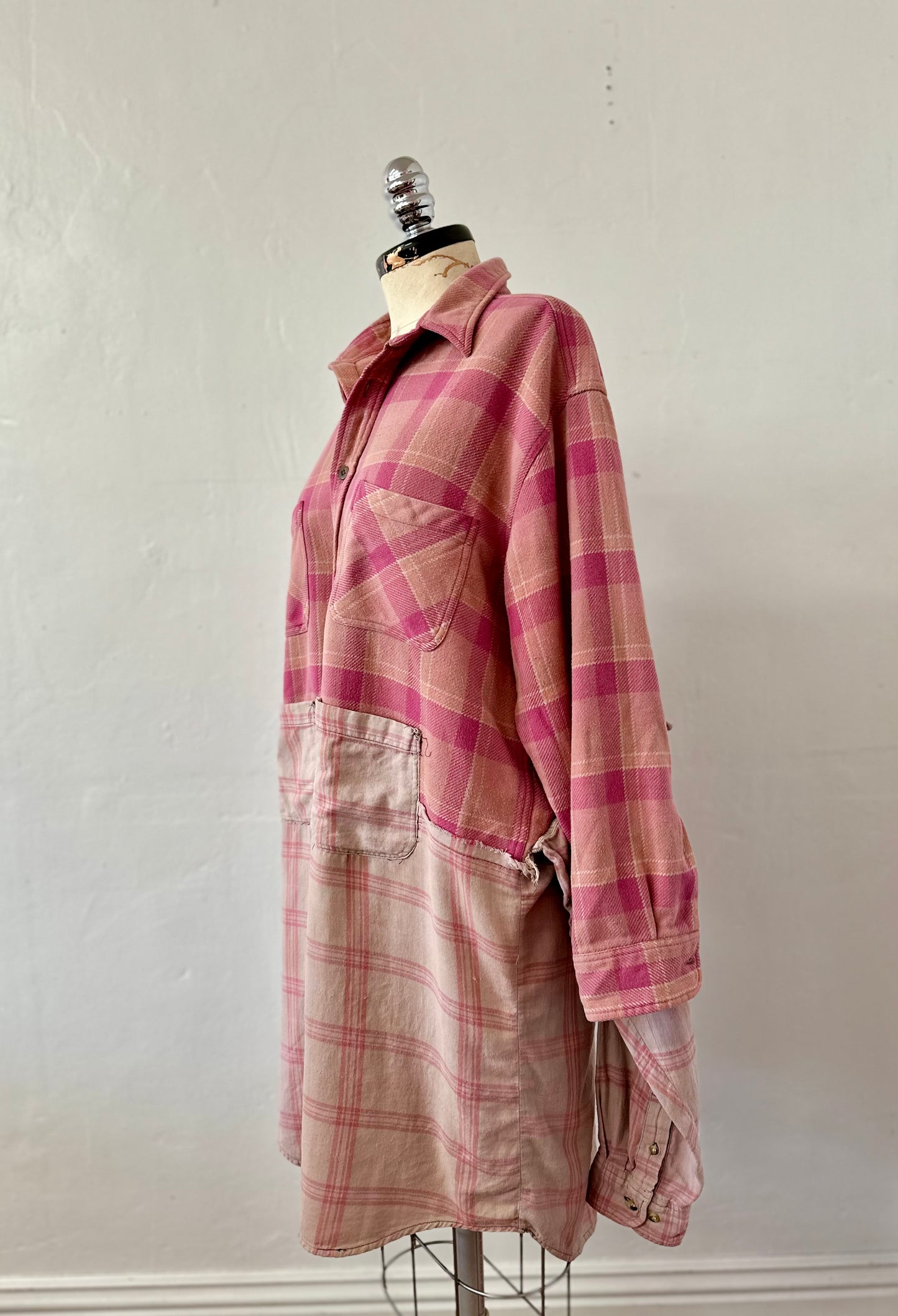 Ragtofab Upcycle  shirt dress