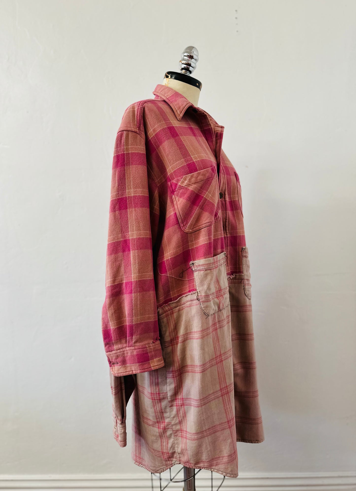 Ragtofab Upcycle  shirt dress