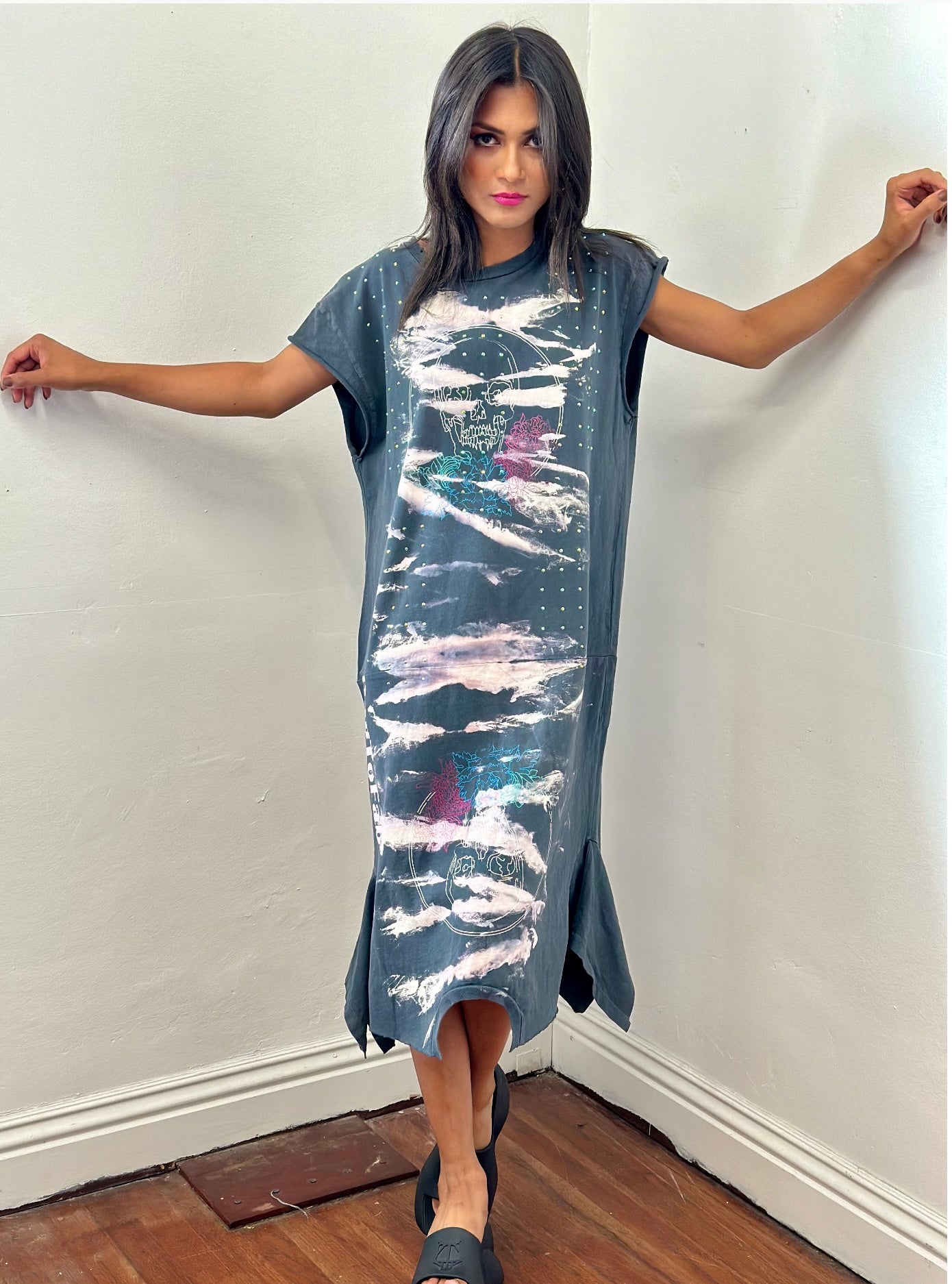 Re worked two T shirt dress.