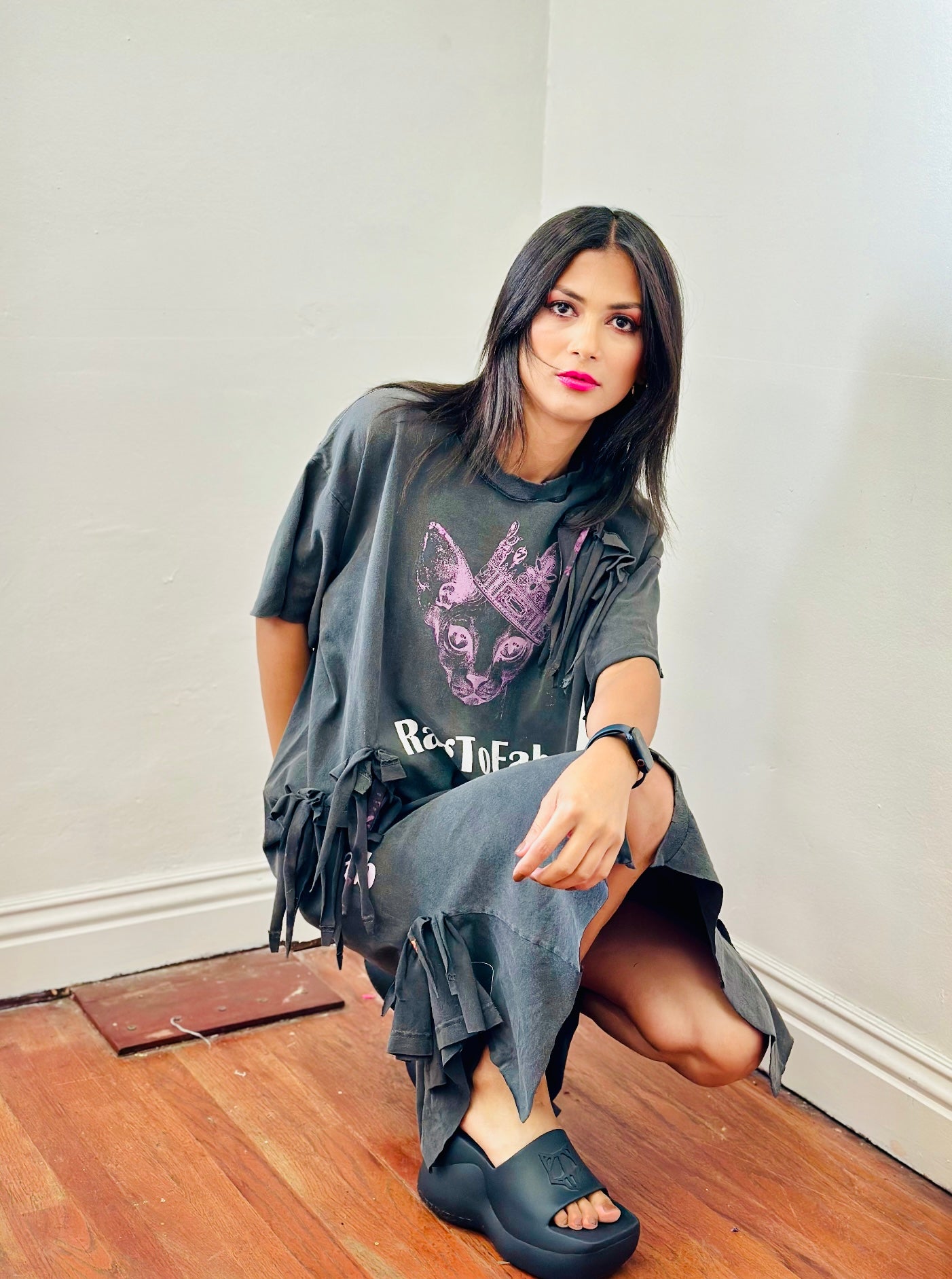 Re worked two T shirt dress.