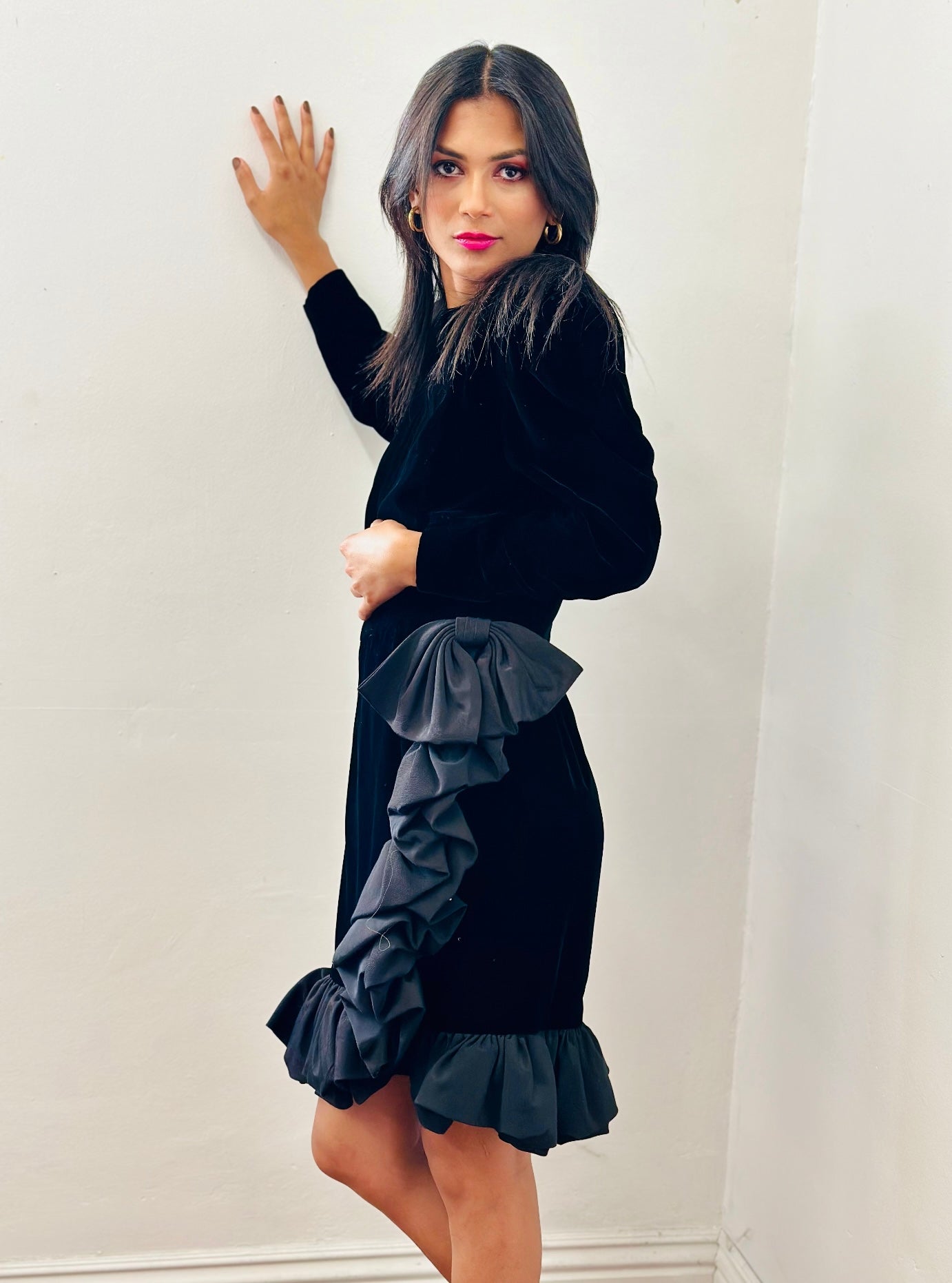 Morton Myles for the warrens 80s Vintage cocktail dress