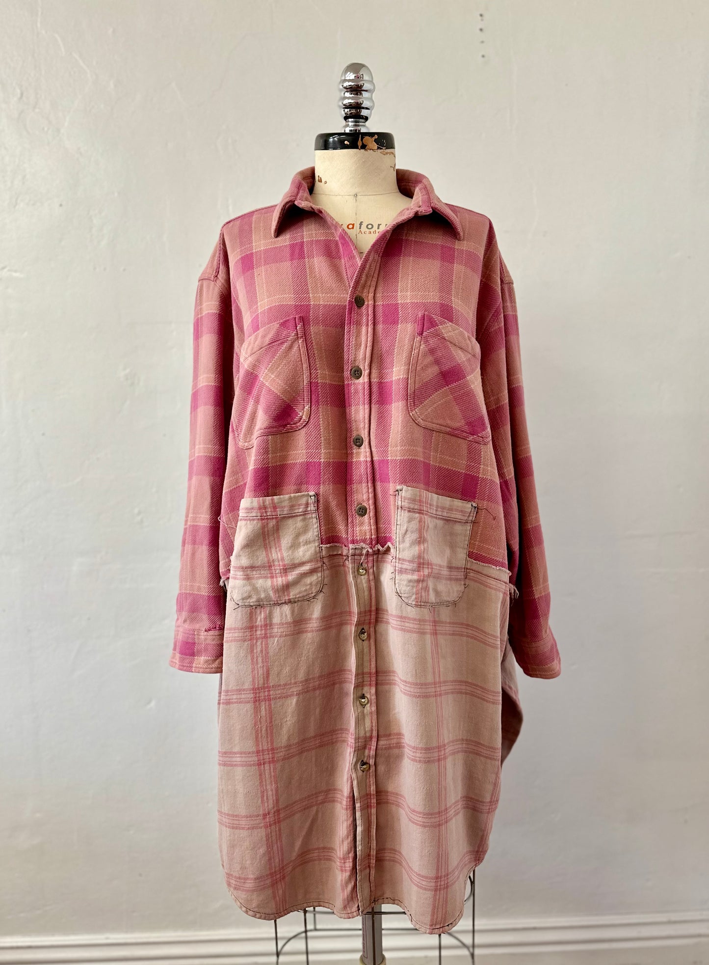 Ragtofab Upcycle  shirt dress