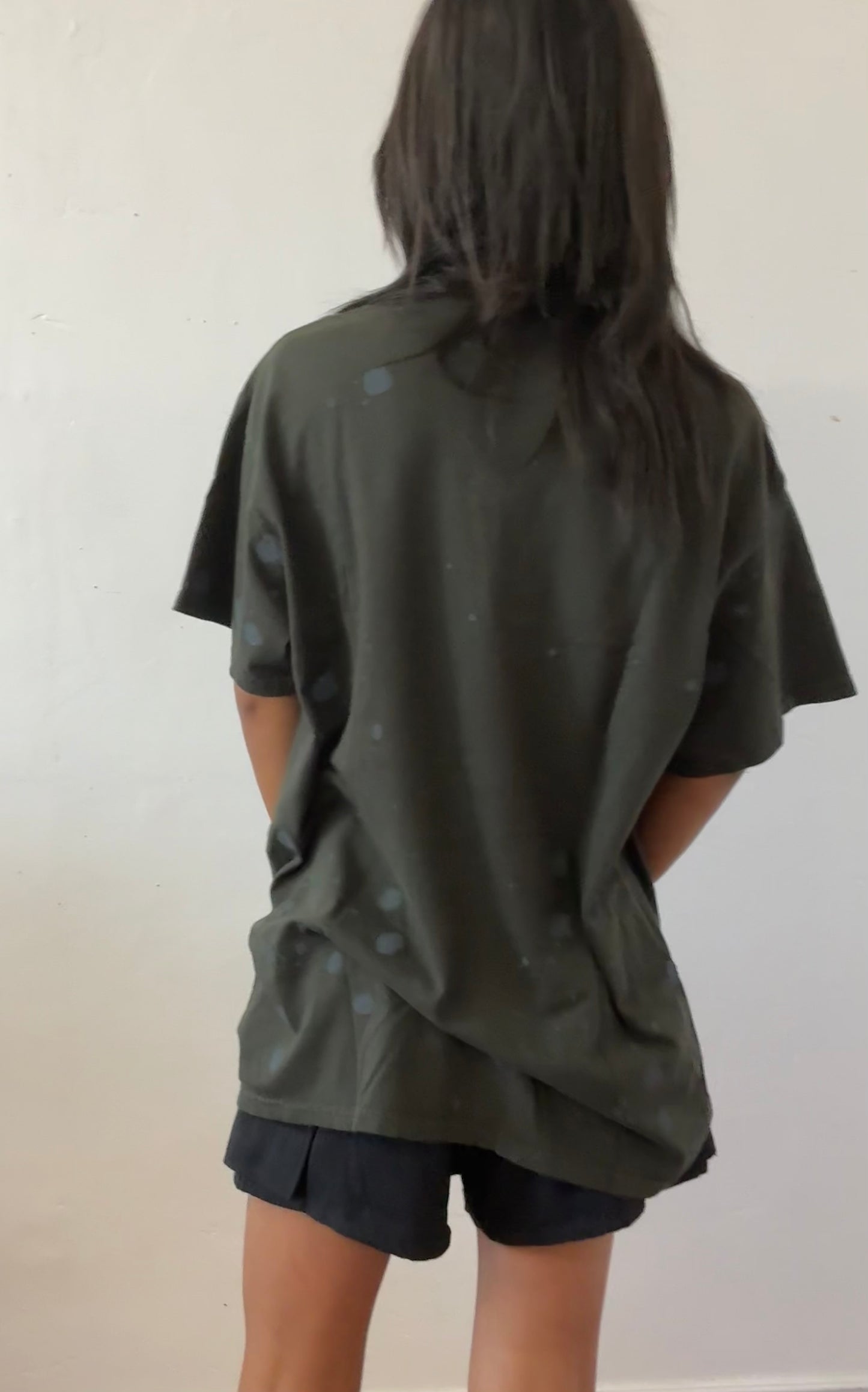 Ragtofab skull/wings screen print