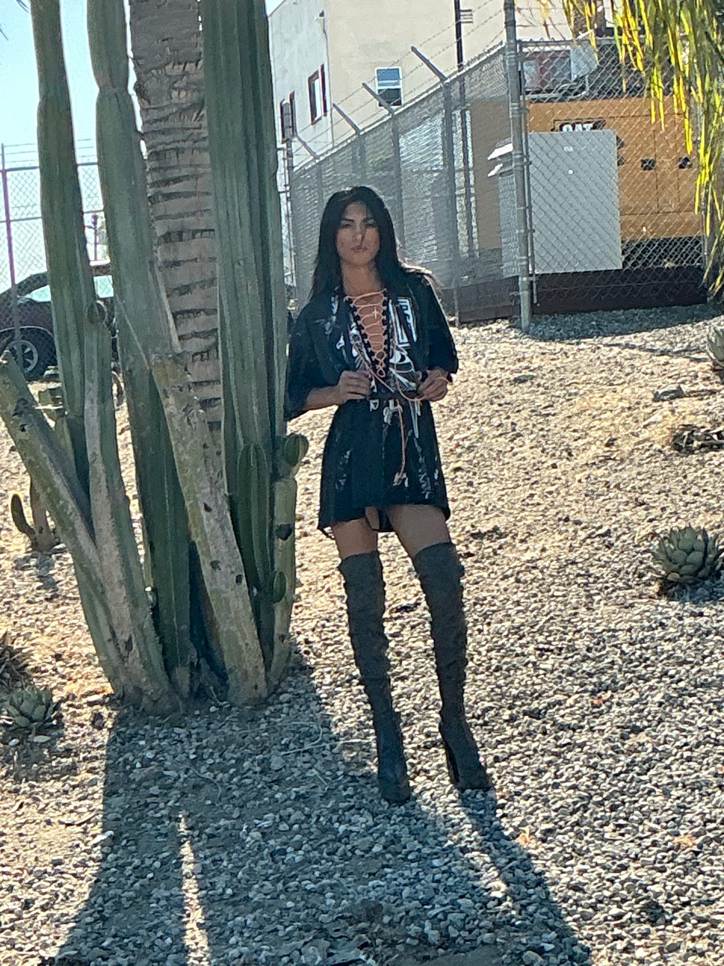 Ragtofab Boxy T-shirt  faded print