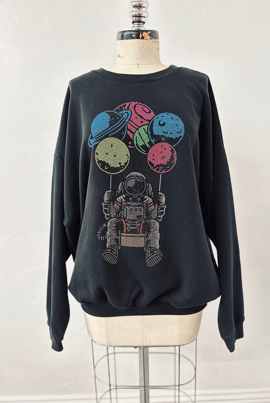 Ragtofab Upcycle Black sweatshirt