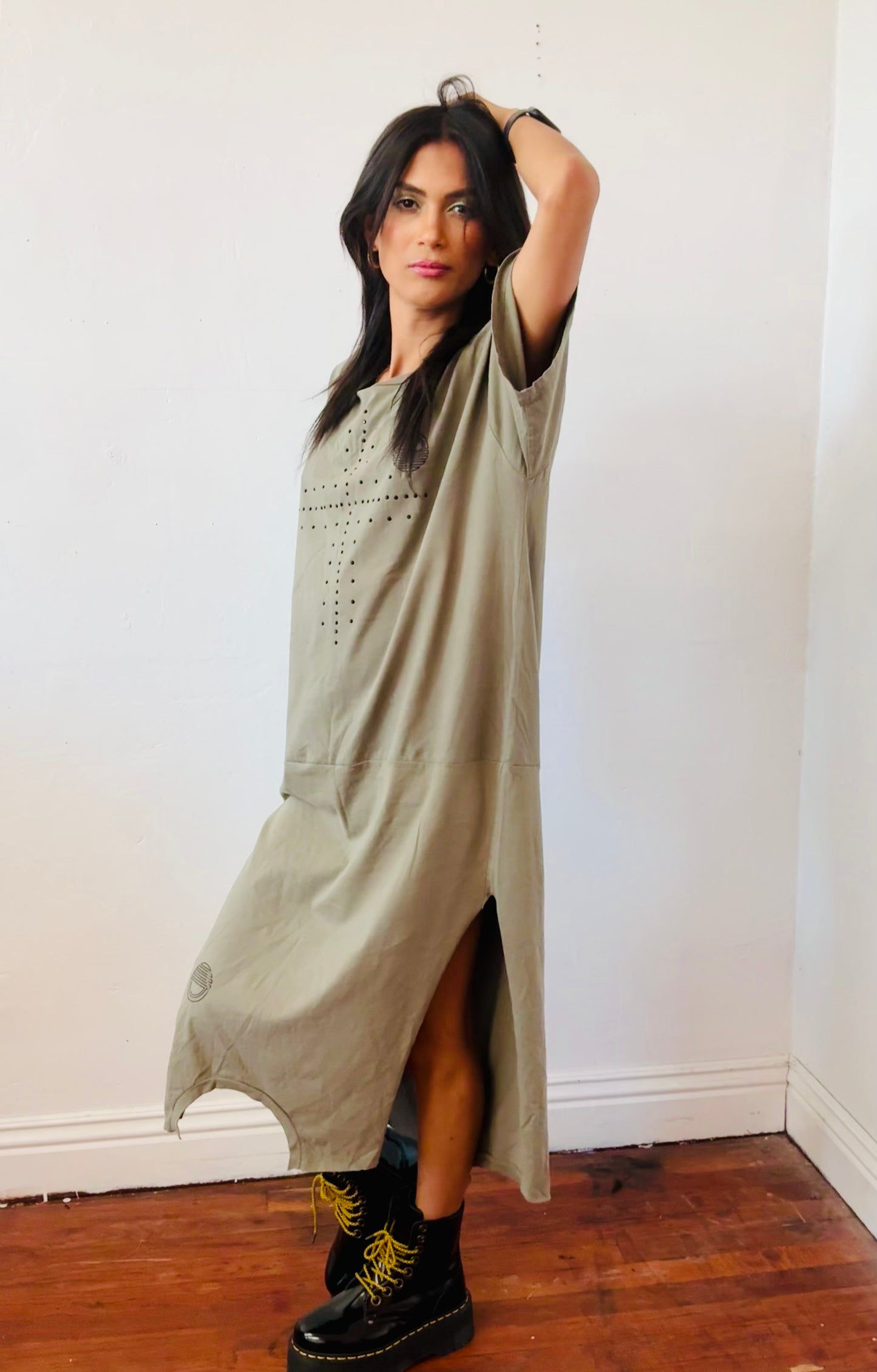 Re worked two T shirt dress.