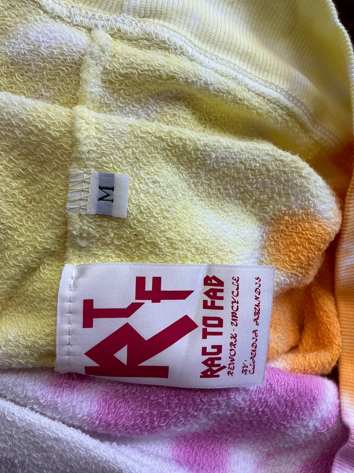 Ragtofab printed pull over