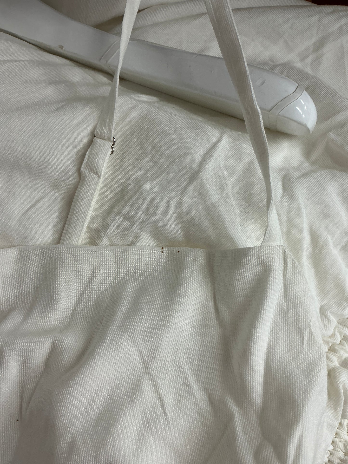 Ragtofab Dress White summer Fashion