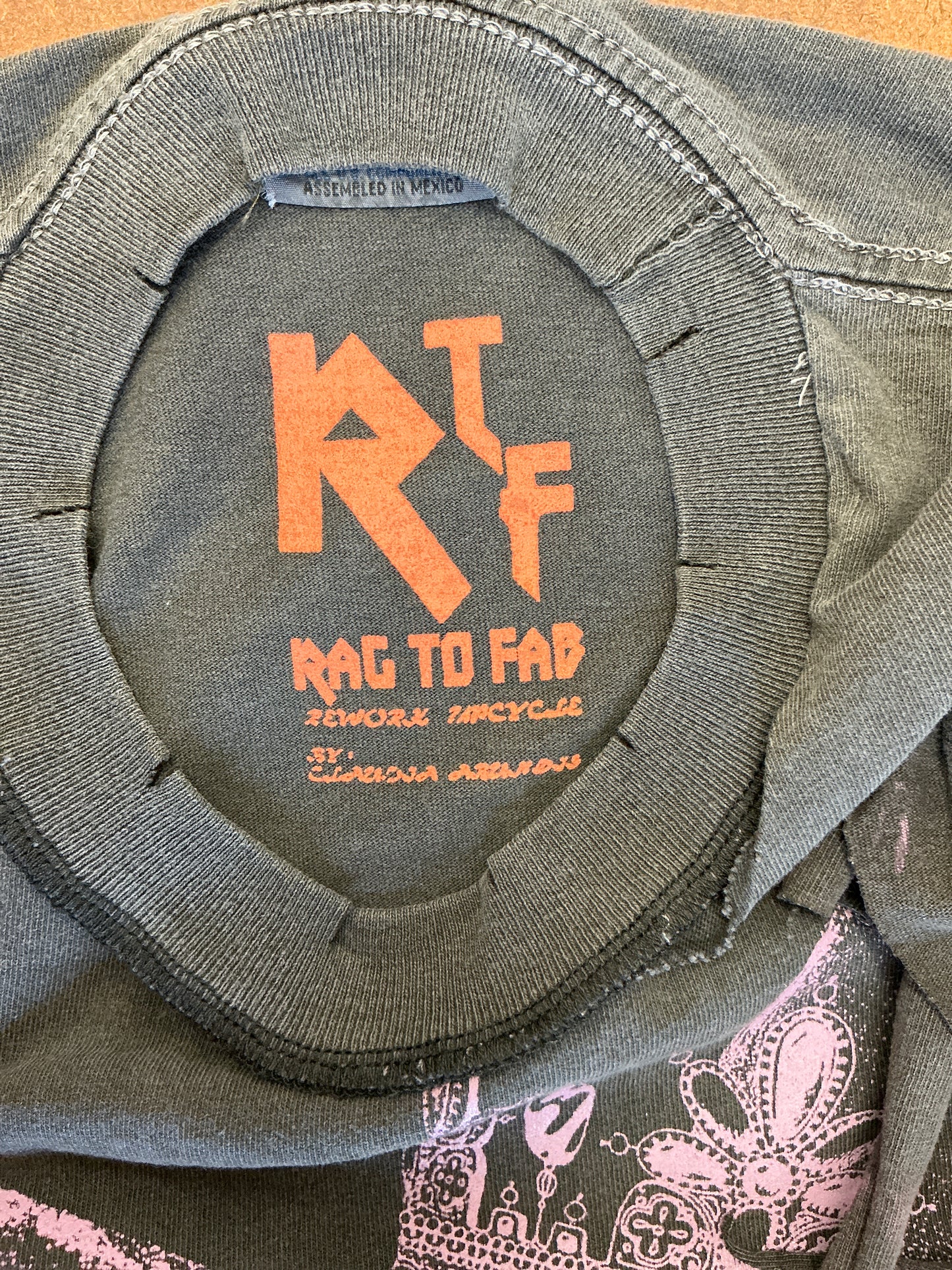 Re worked two T shirt dress.