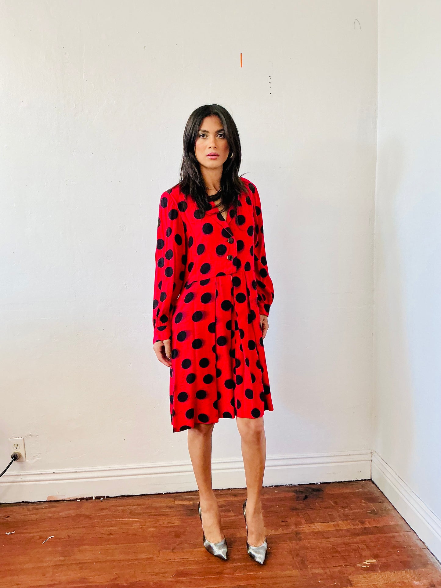 Liz Claiborne Short sleeve midi petite women’s