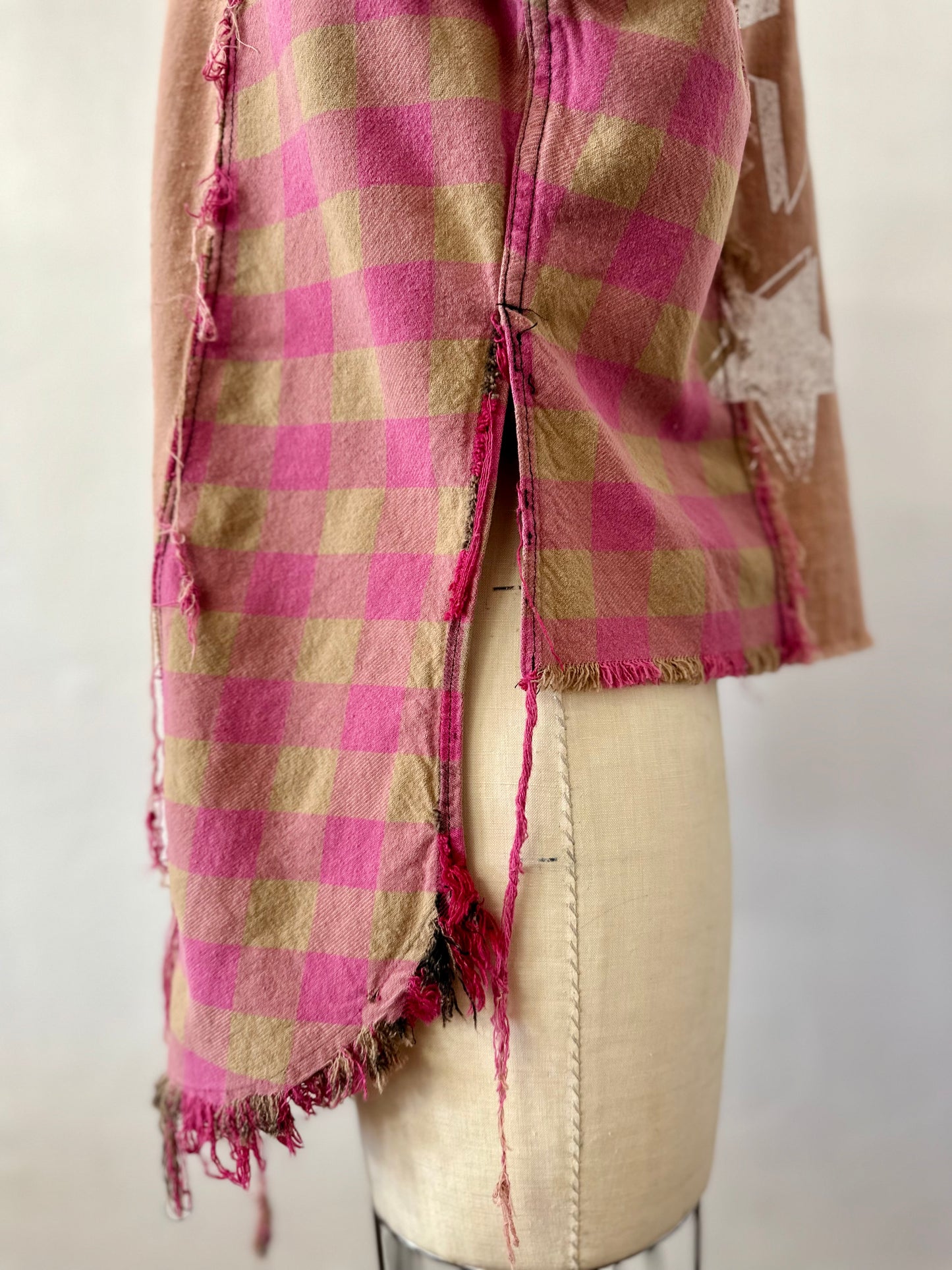 Ragtofab Upcycle Pink and brown