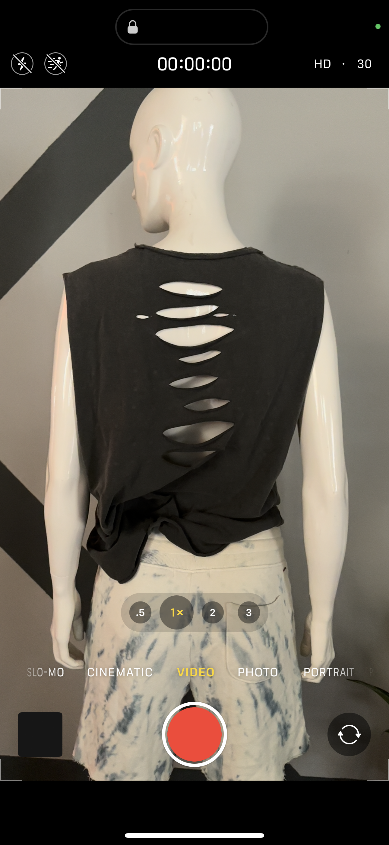 Rhinestone and print tank top