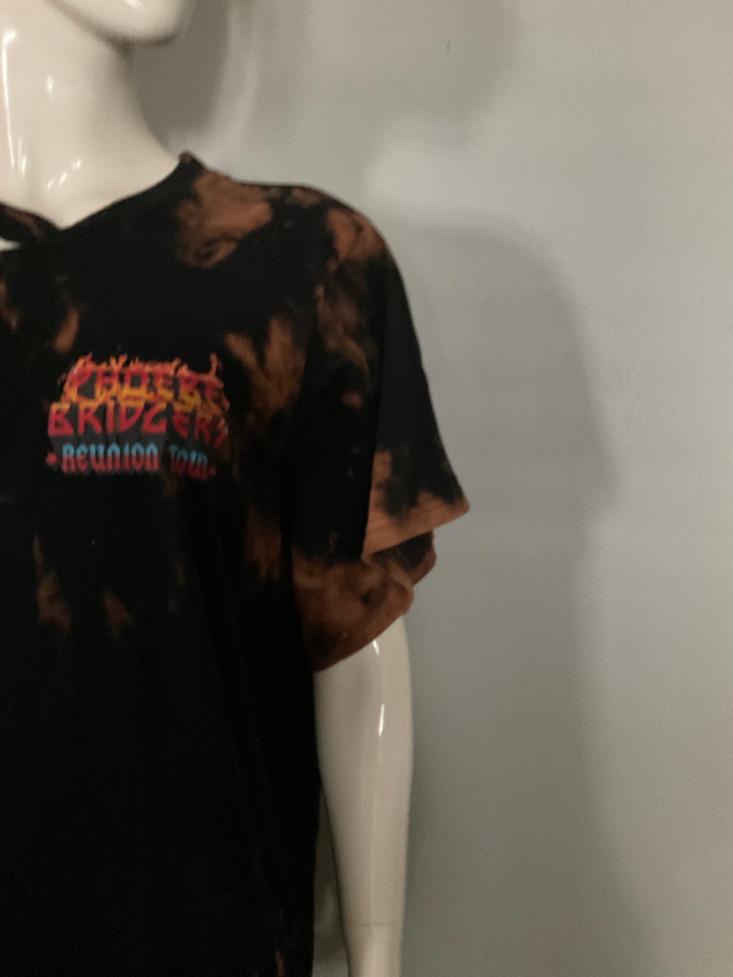 Short sleeve , cut out side slits Phoebe Bridgers tee dress