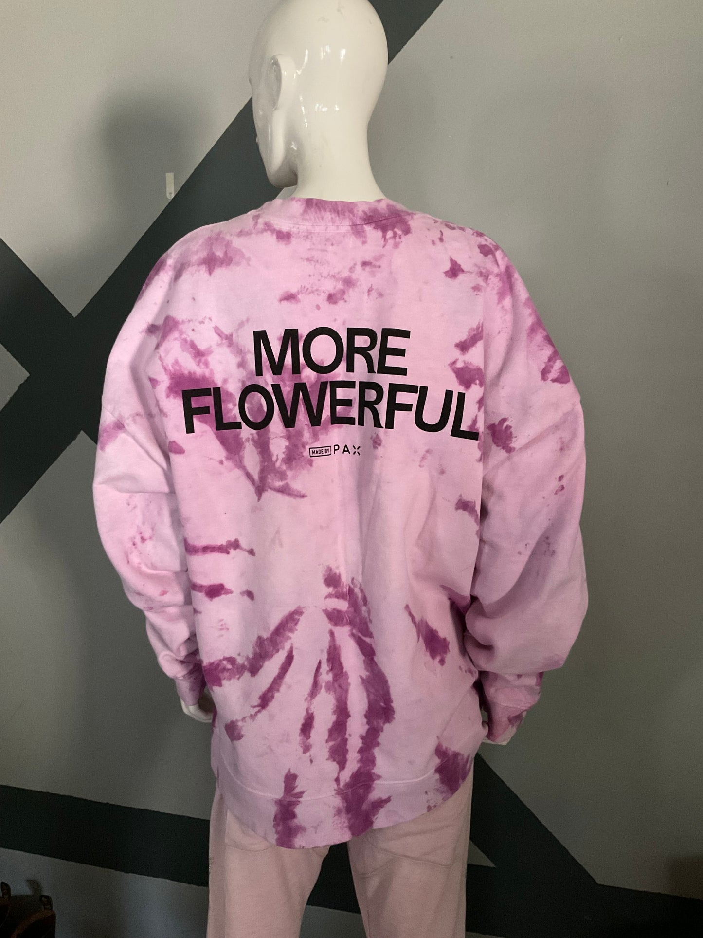 Long sleeve oversized pull over