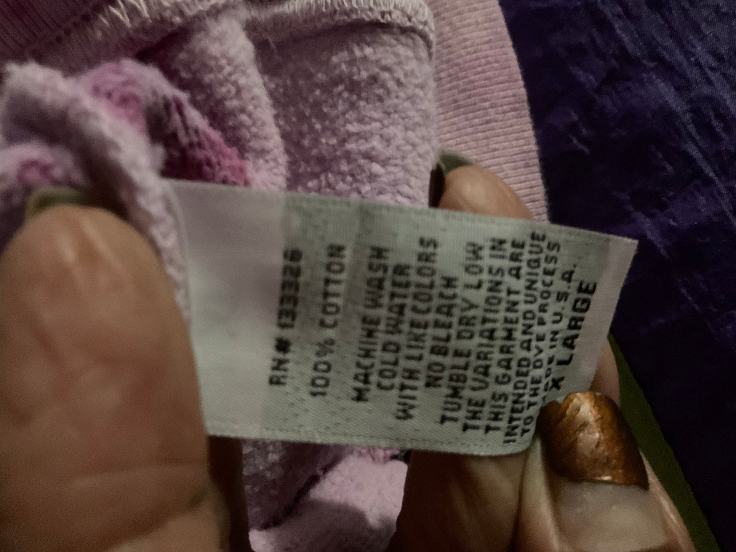 Long sleeve oversized pull over