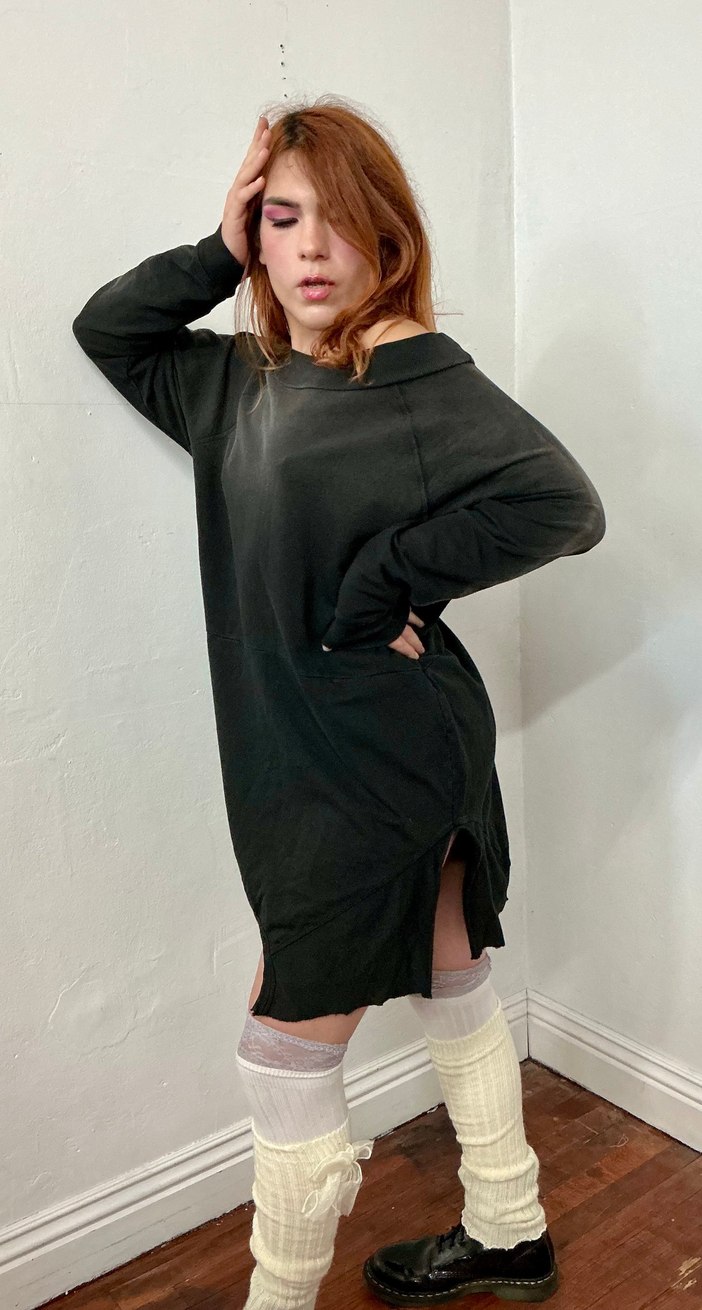 Re worked pull over dress.